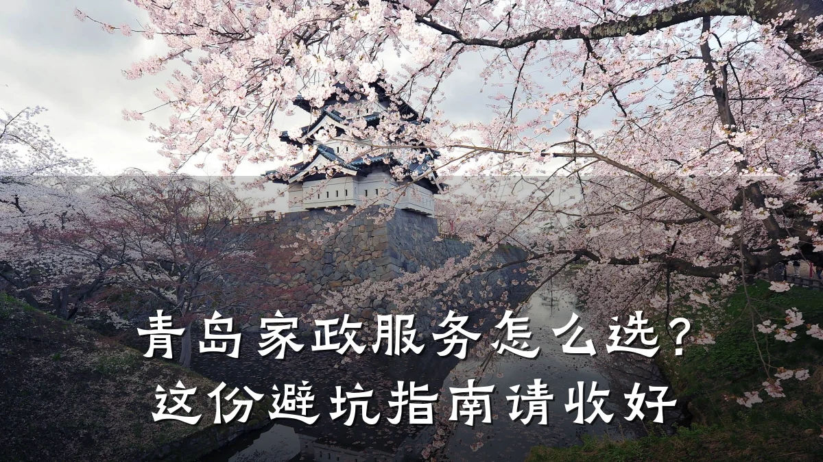 青岛家政服务怎么选?这份避坑指南请收好