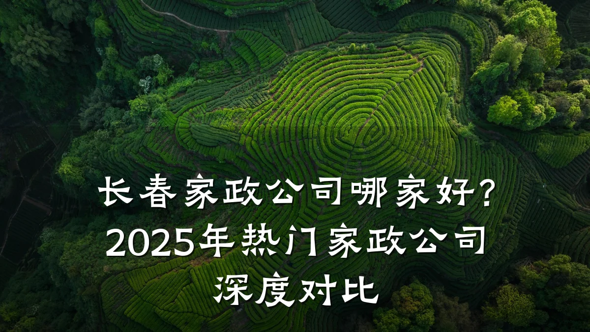 长春家政公司哪家好？2025年热门家政公司深度对比