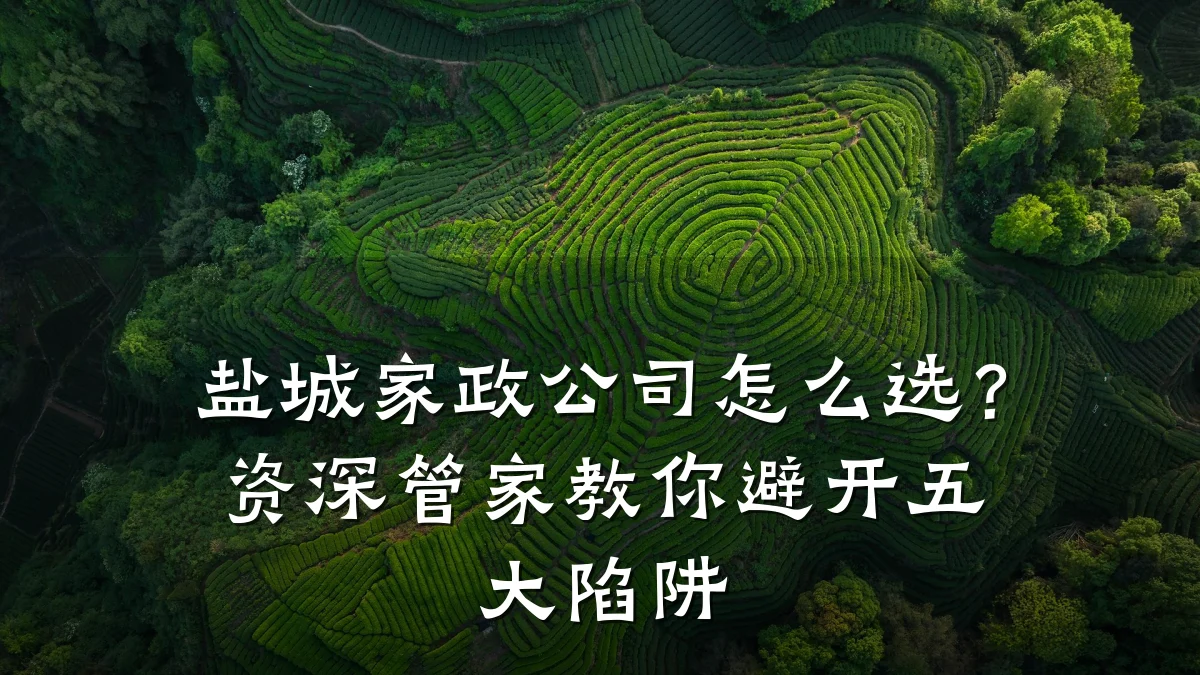 盐城家政公司怎么选？资深管家教你避开五大陷阱
