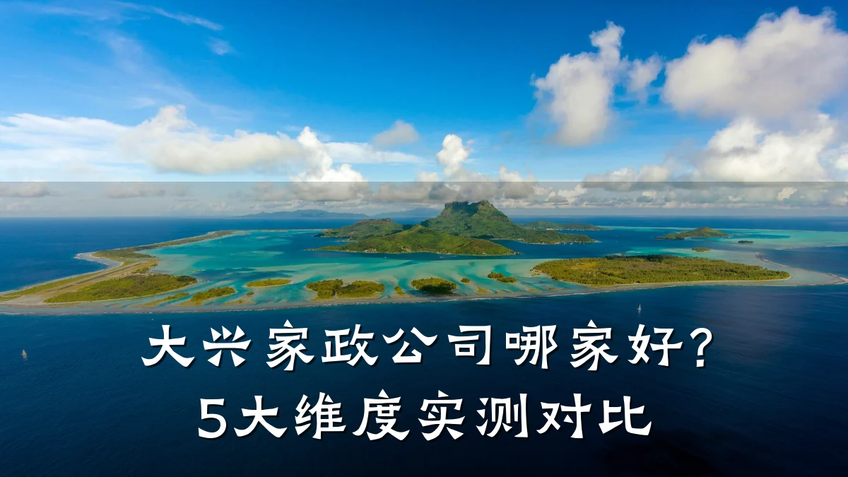 大兴家政公司哪家好？5大维度实测对比