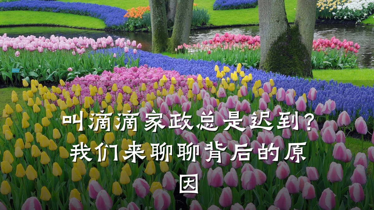 叫滴滴家政总是迟到？我们来聊聊背后的原因