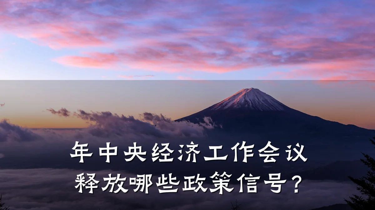年中央经济工作会议释放哪些政策信号？