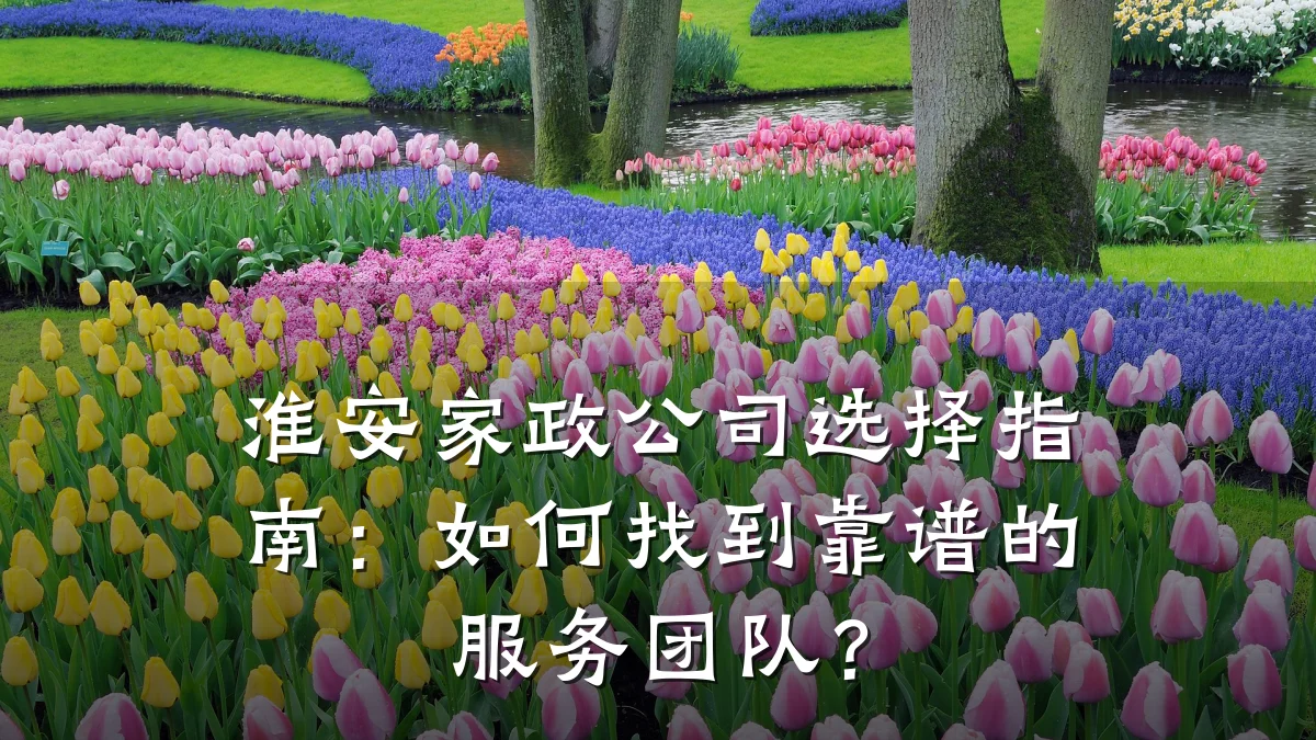 淮安家政公司选择指南:如何找到靠谱的服务团队?
