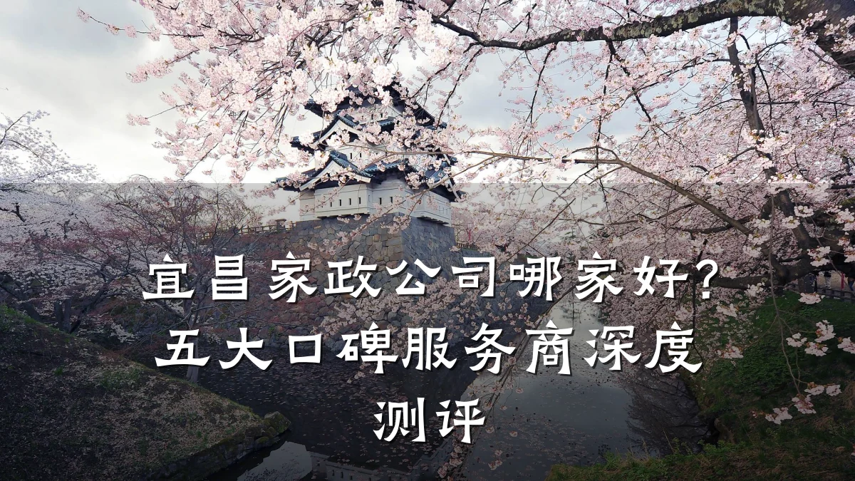 宜昌家政公司哪家好?五大口碑服务商深度测评