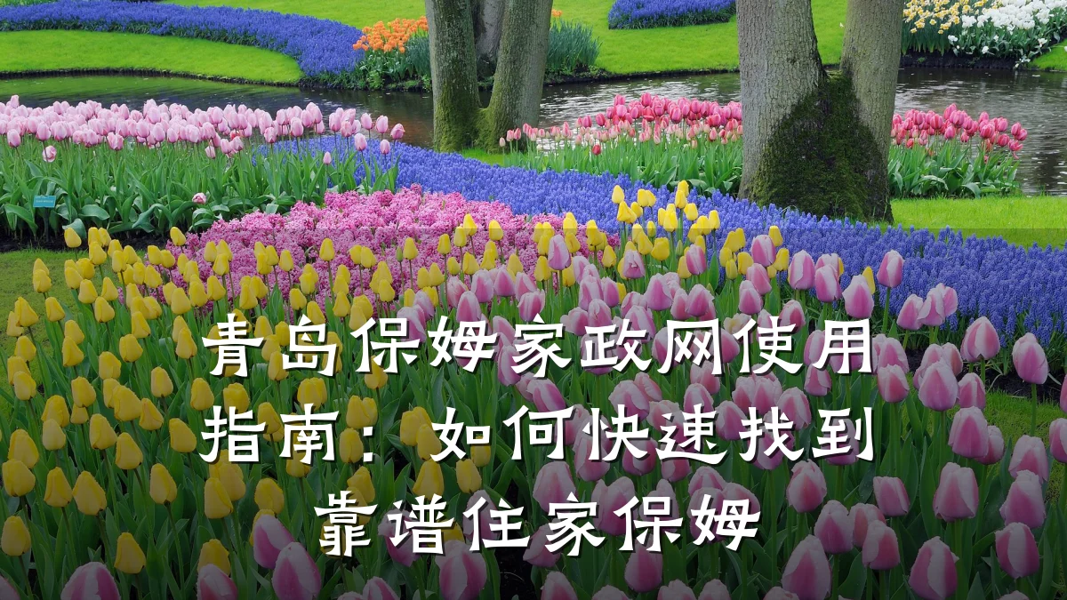 青岛保姆家政网使用指南：如何快速找到靠谱住家保姆