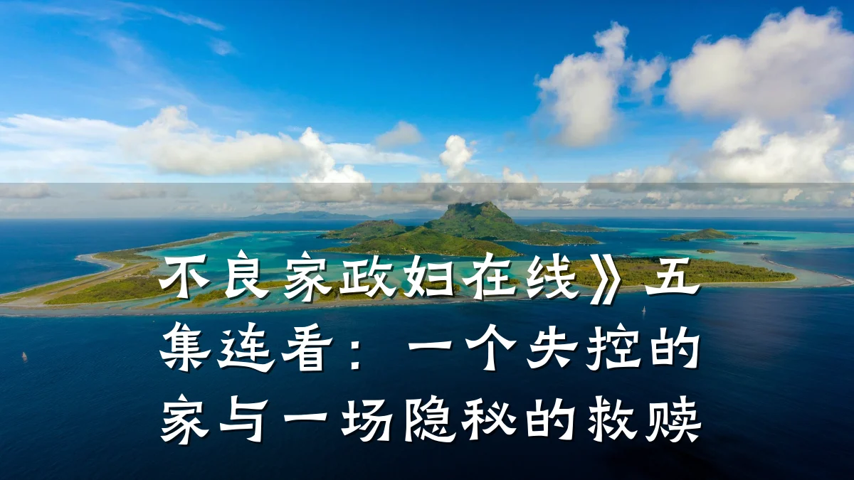 不良家政妇在线》五集连看：一个失控的家与一场隐秘的救赎