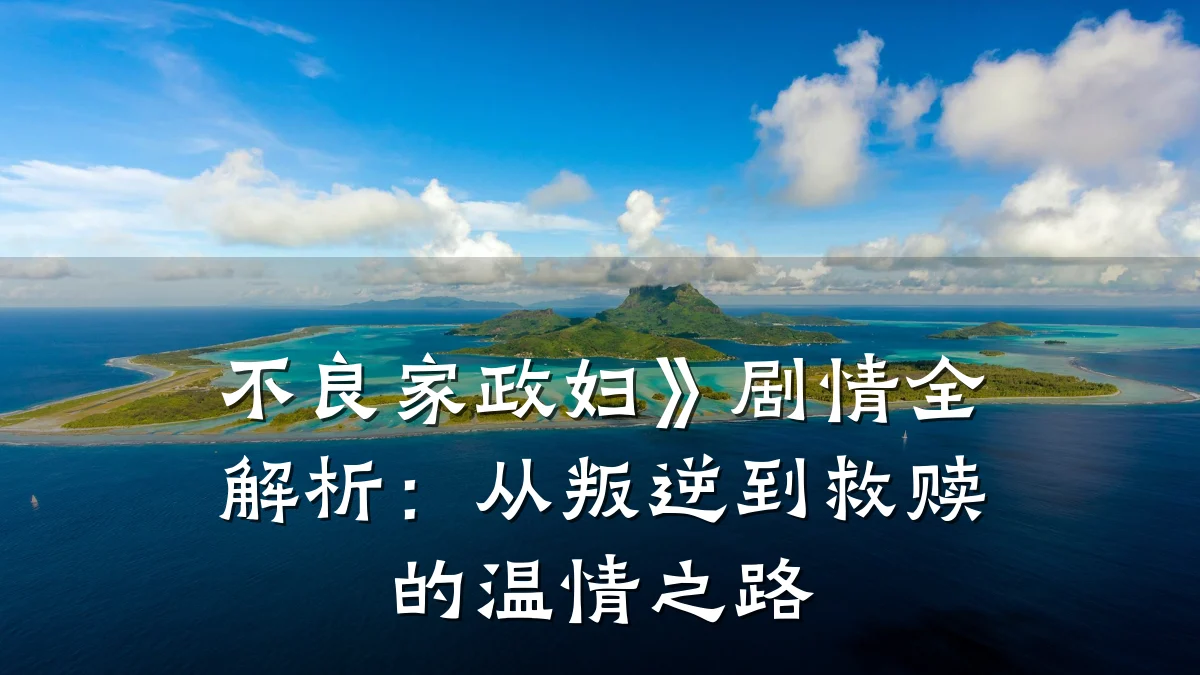 不良家政妇》剧情全解析：从叛逆到救赎的温情之路