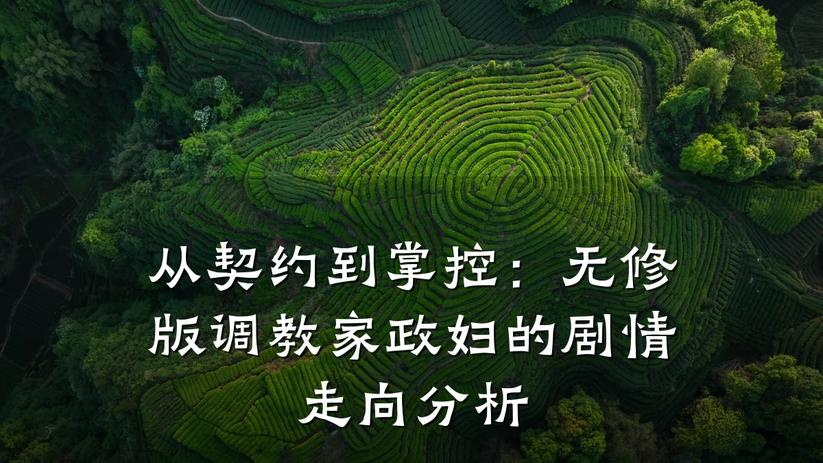 从契约到掌控:无修版调教家政妇的剧情走向分析