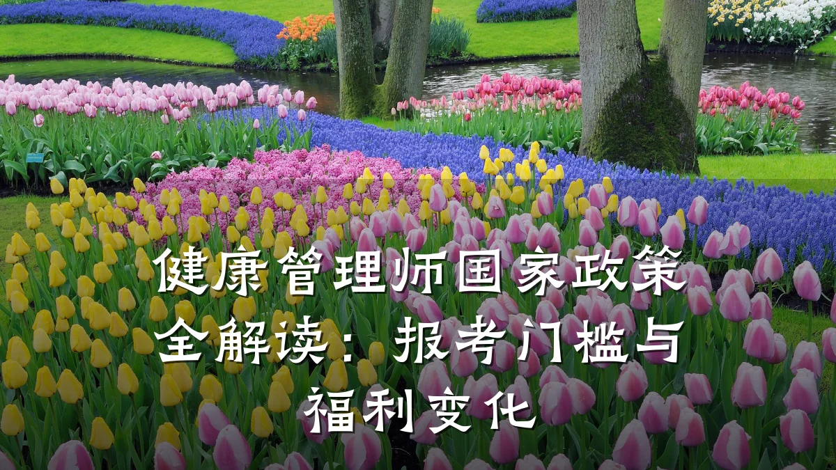 健康管理师国家政策全解读：报考门槛与福利变化